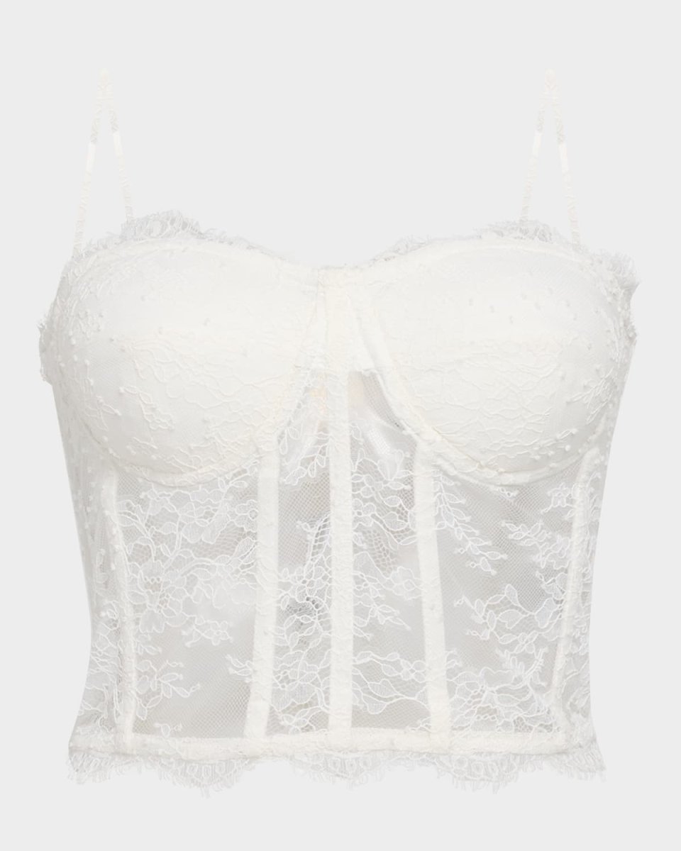 Enya Chantilly Lace Bustier